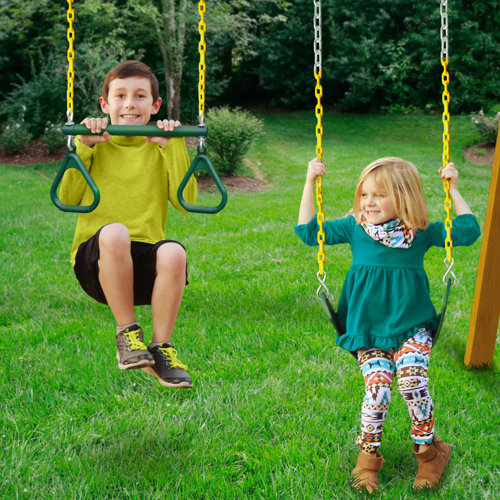 Gorilla Playsets Sun Palace II Swing Set & Reviews Wayfair